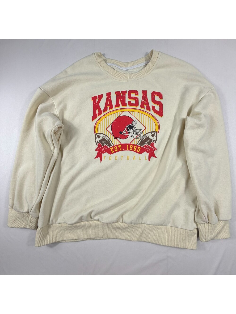 Kansas Football Crewneck Sweatshirt